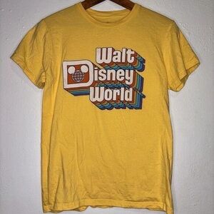 Disney Yellow Graphic Tee